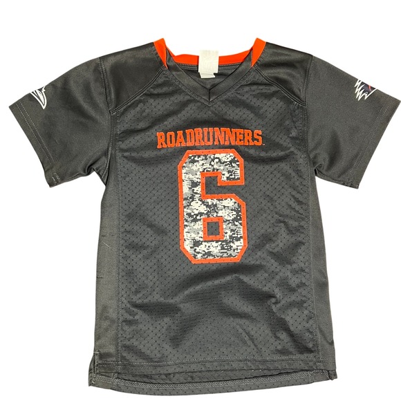 Other - Kids UTSA Roadrunners Football Jersey Kids 6/7 Orange Gray Camo‎ Youth
